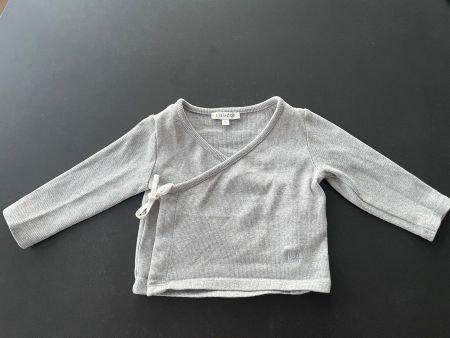 Liewood Wickelshirt Gr. 74, Grau, praktisch neu