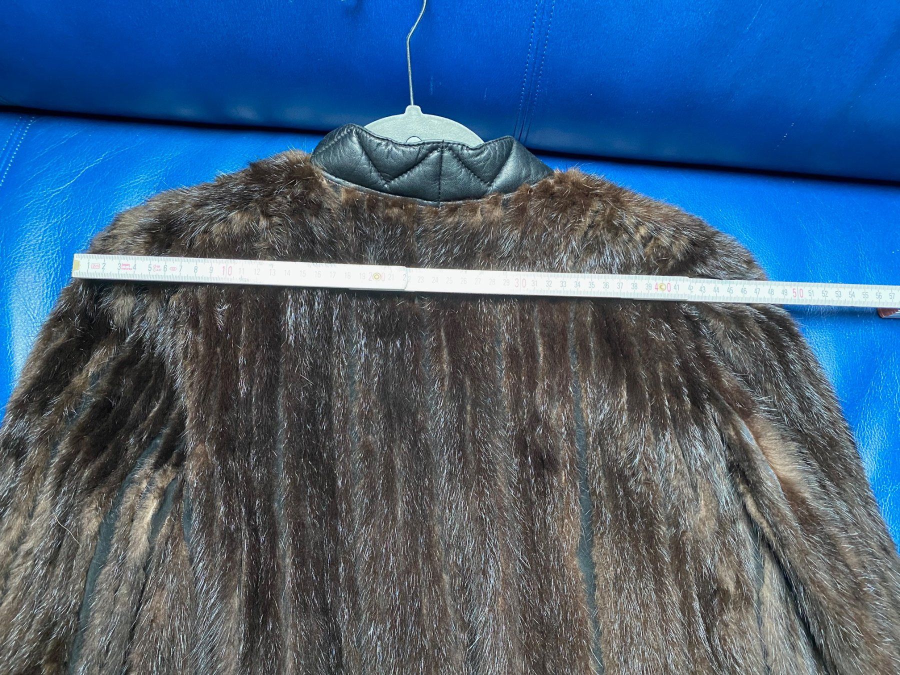 Nerz Giacche: Nerzjacke mit Lederanteilen – Usato da Flaach venduto da hundeli2 7