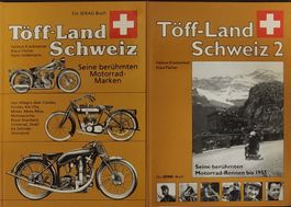 Töff-Land Schweiz, Band 1&2. Motorrad-Klassiker!