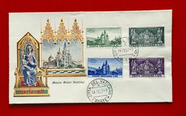 VATIKAN ÖSTERREICH 800 JAHRE BASILIKA MARIAZELL FDC 1957