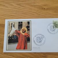 FDC mit Seidenbild 1977 Sursee