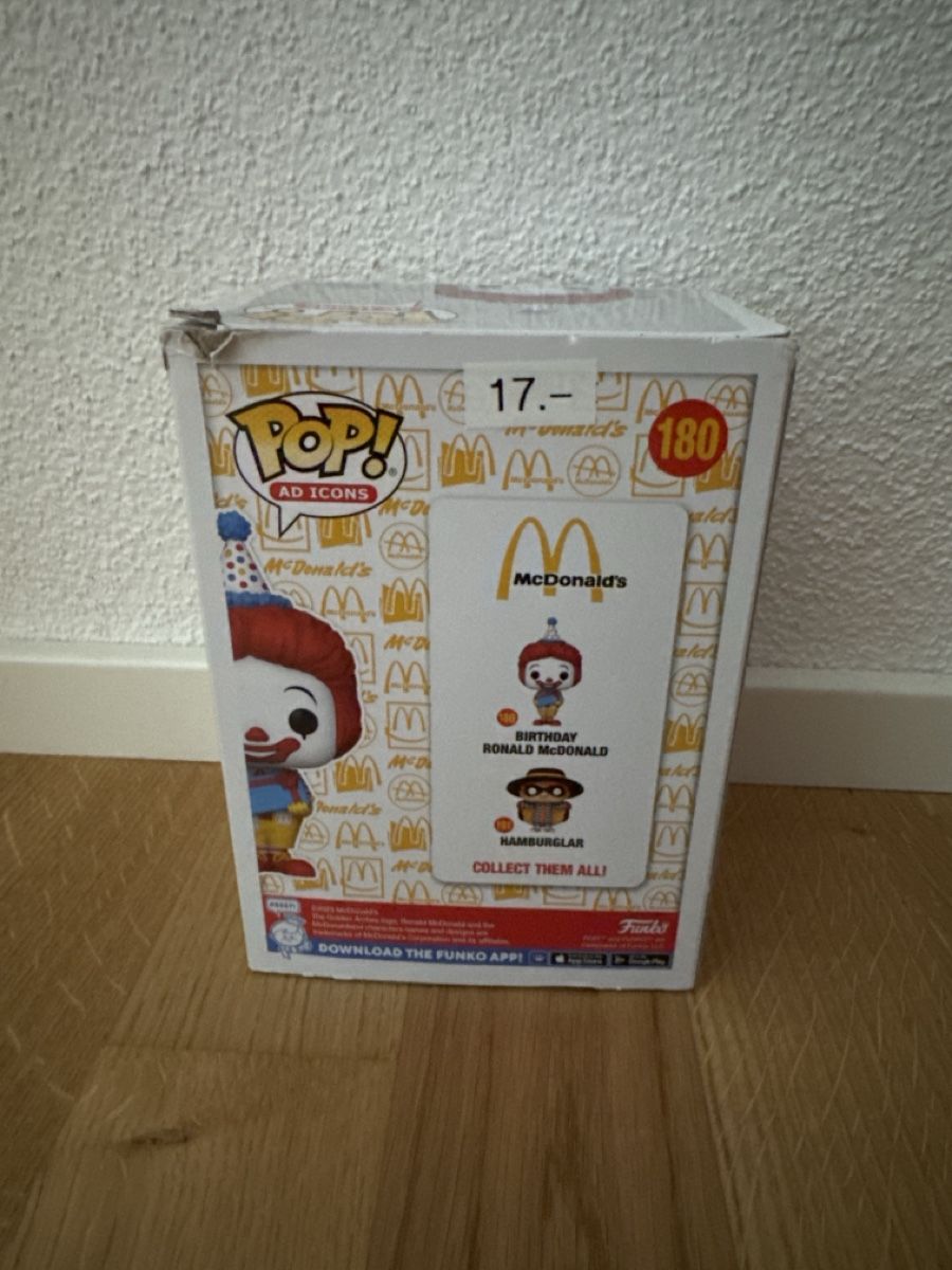Funko Statuette: Funko Pop Birthday Ronald McDonald 180 – Nuovo e nell'imballaggio originale da Suhr venduto da Dominick 2