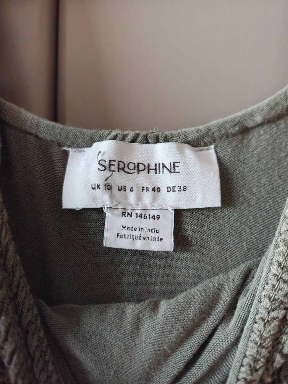 Tute: Seraphine combinaison et robe de grossesse EU 38 – Usato da Aïre venduto da Fabiolacaragol 3