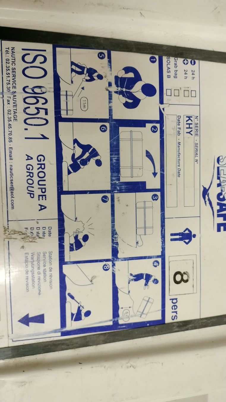 Barche: See-Rettungsinsel – Usato da Humlikon venduto da Frango02 2