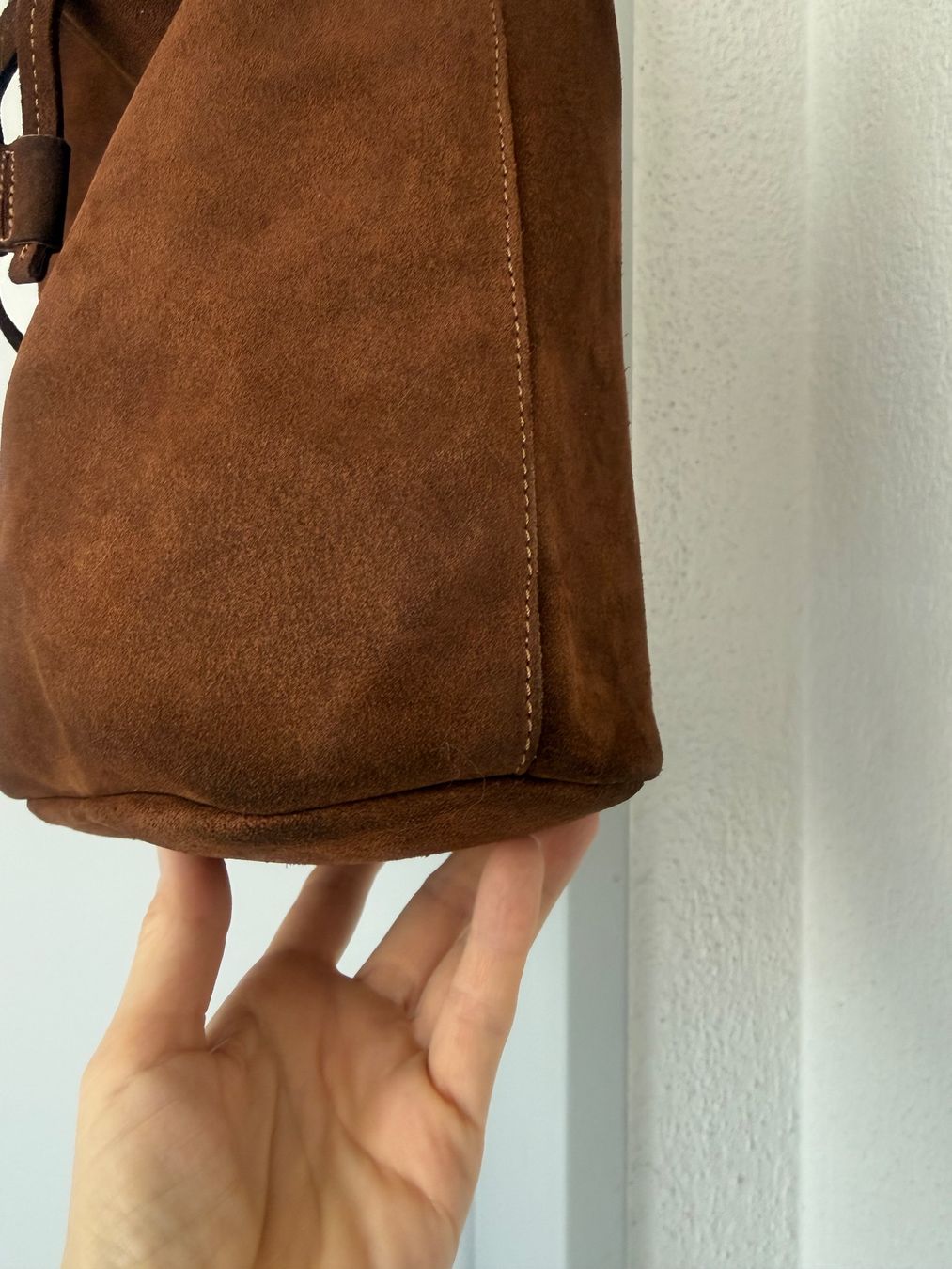 Borse da donna: Tasche aus echtem Wildleder Ann Kurz – Usato da Buchrain venduto da nat_pl5p 4