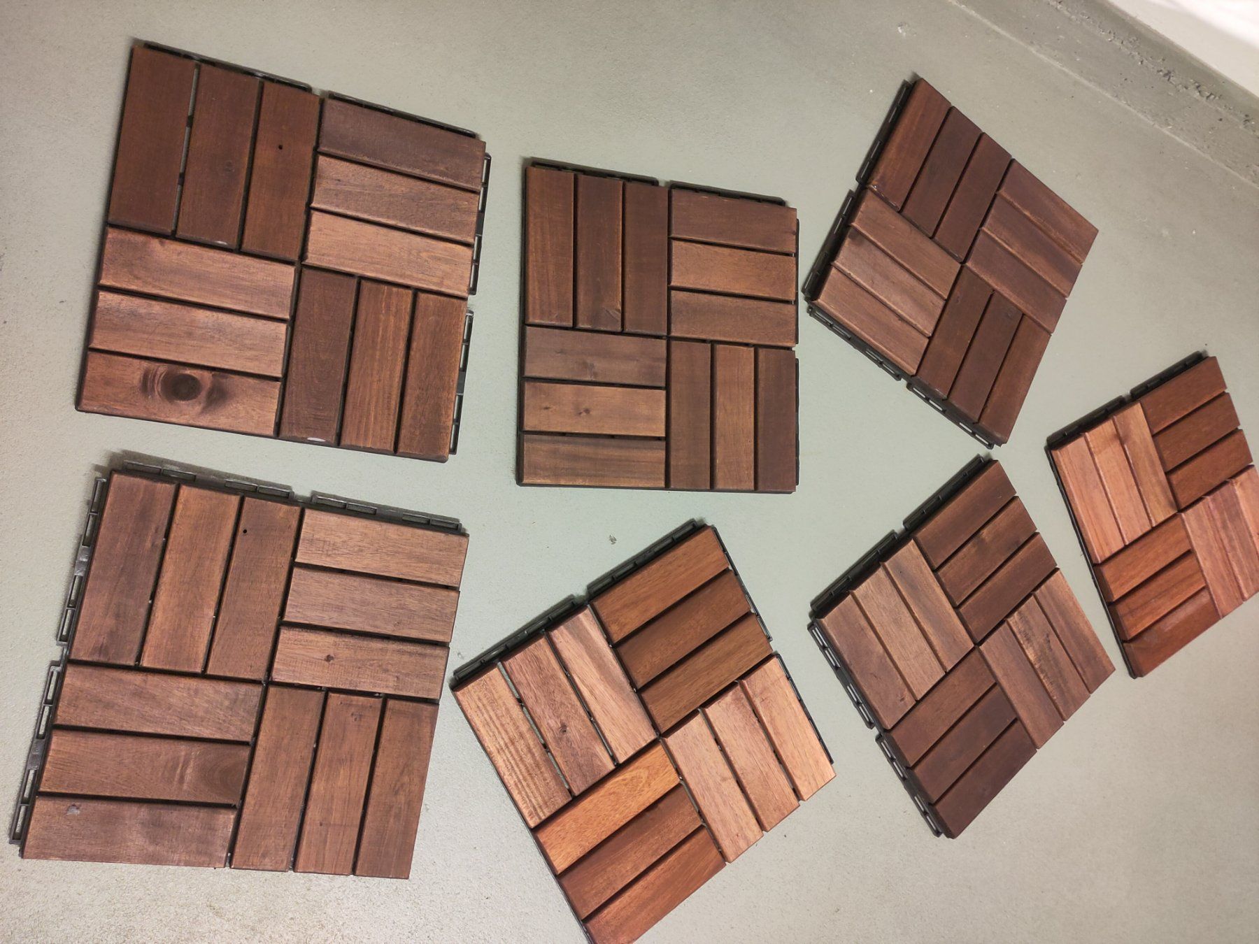 Ikea Rivestimenti per pavimenti: 7 Ikea Holzfliesen neu – Nuovo (secondo la descrizione) da Zürich venduto da babsypsilon