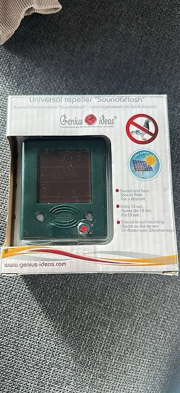 Console: Répulsif solaire oiseaux  – Usato da Grand-Lancy venduto da ssa_k59z