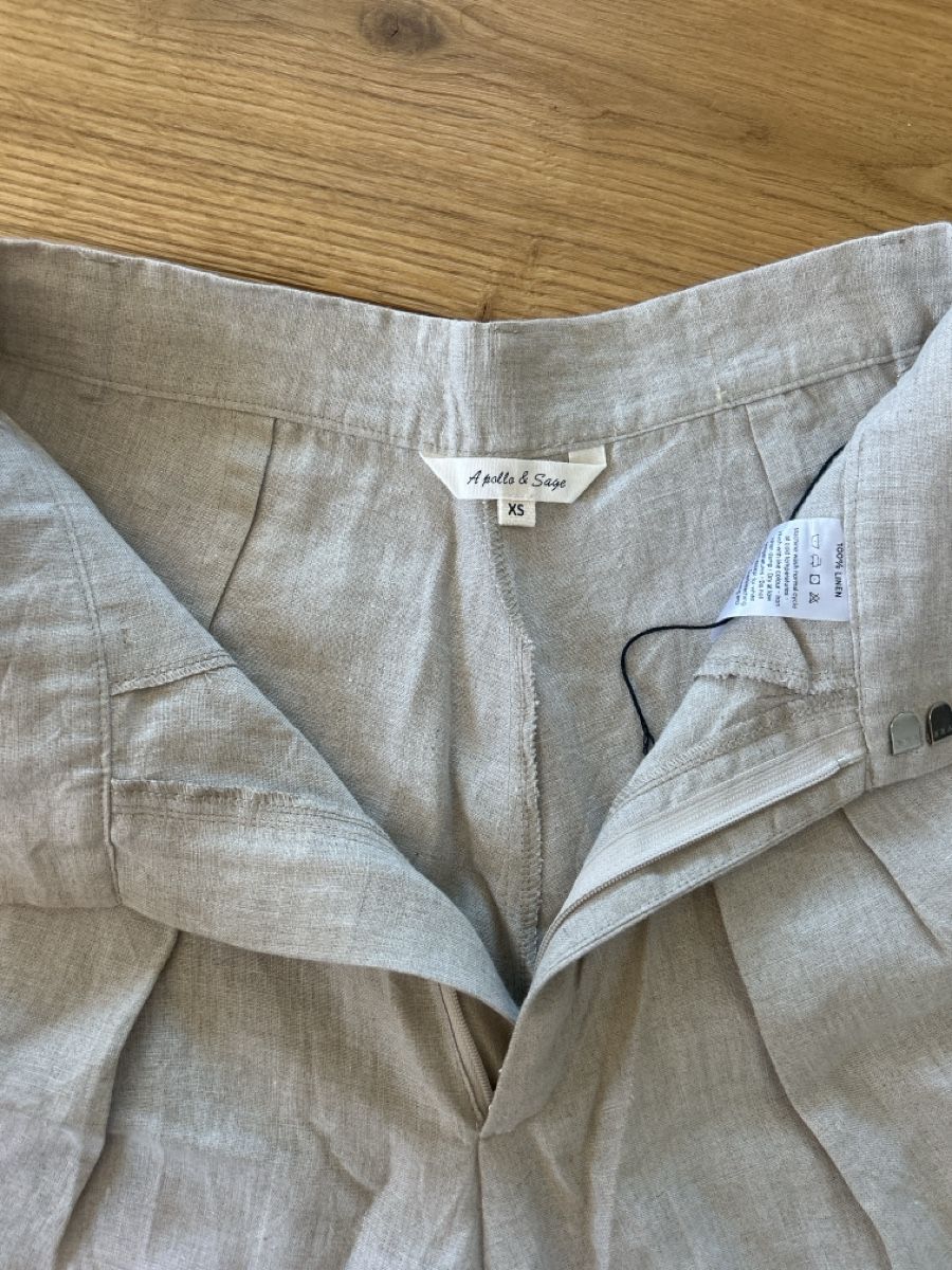 Pantaloni: Apollo & Sage Leinen Hosen – Nuovo (secondo la descrizione) da Bern venduto da la_raa_ 2