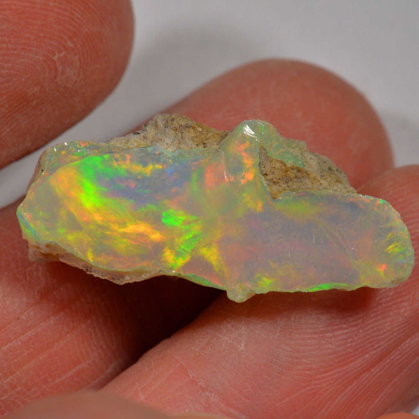 Pietre preziose: 18.6 Karat - Roher Äthiopischer Welo Opal – Nuovo (secondo la descrizione) da Rüti ZH venduto da DeinOpal 4