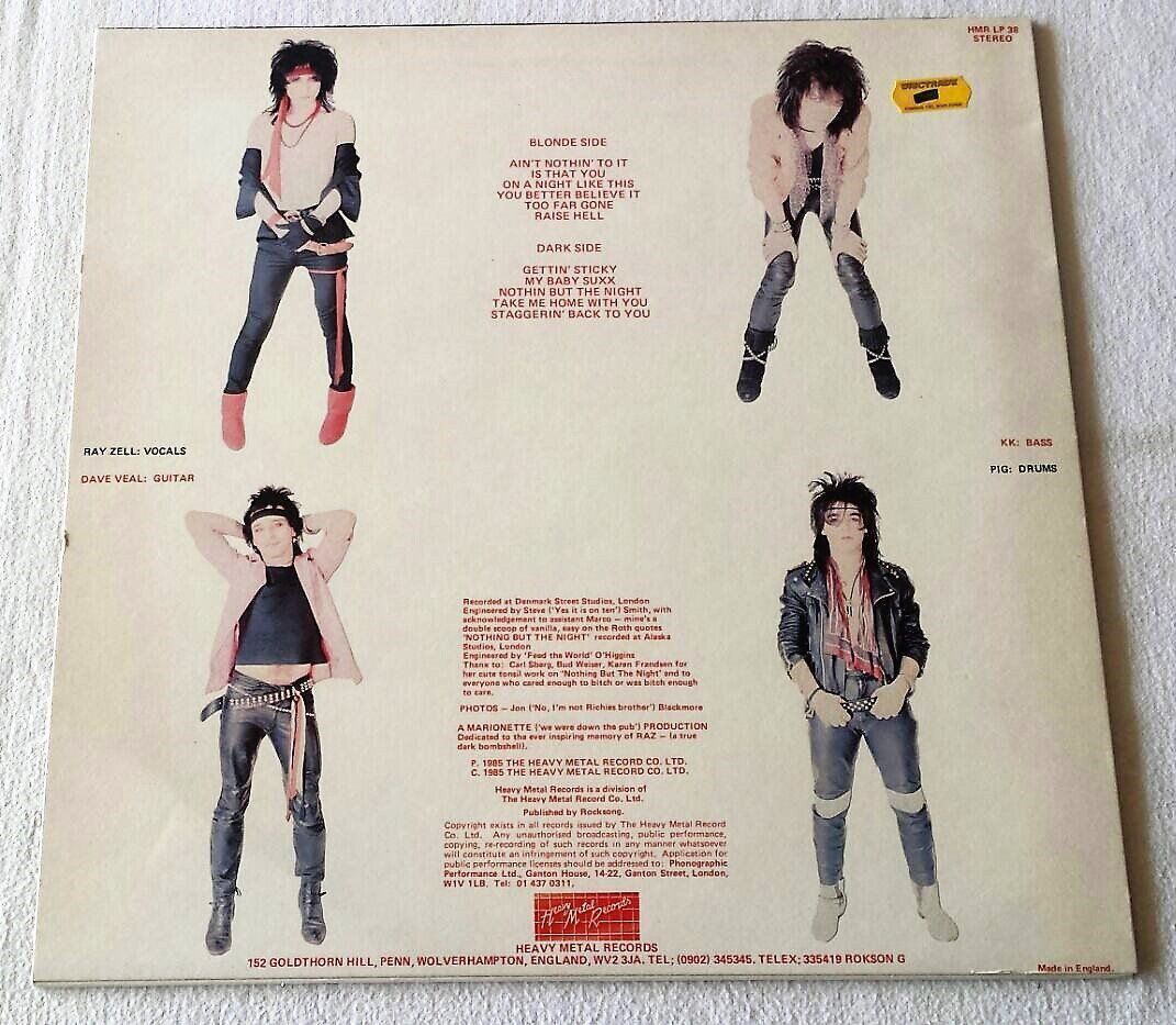 Schallplatten: Marionette - Blonde Secrets - LP - 1985 - First Press – Gebraucht aus Uster von Zardodel 1