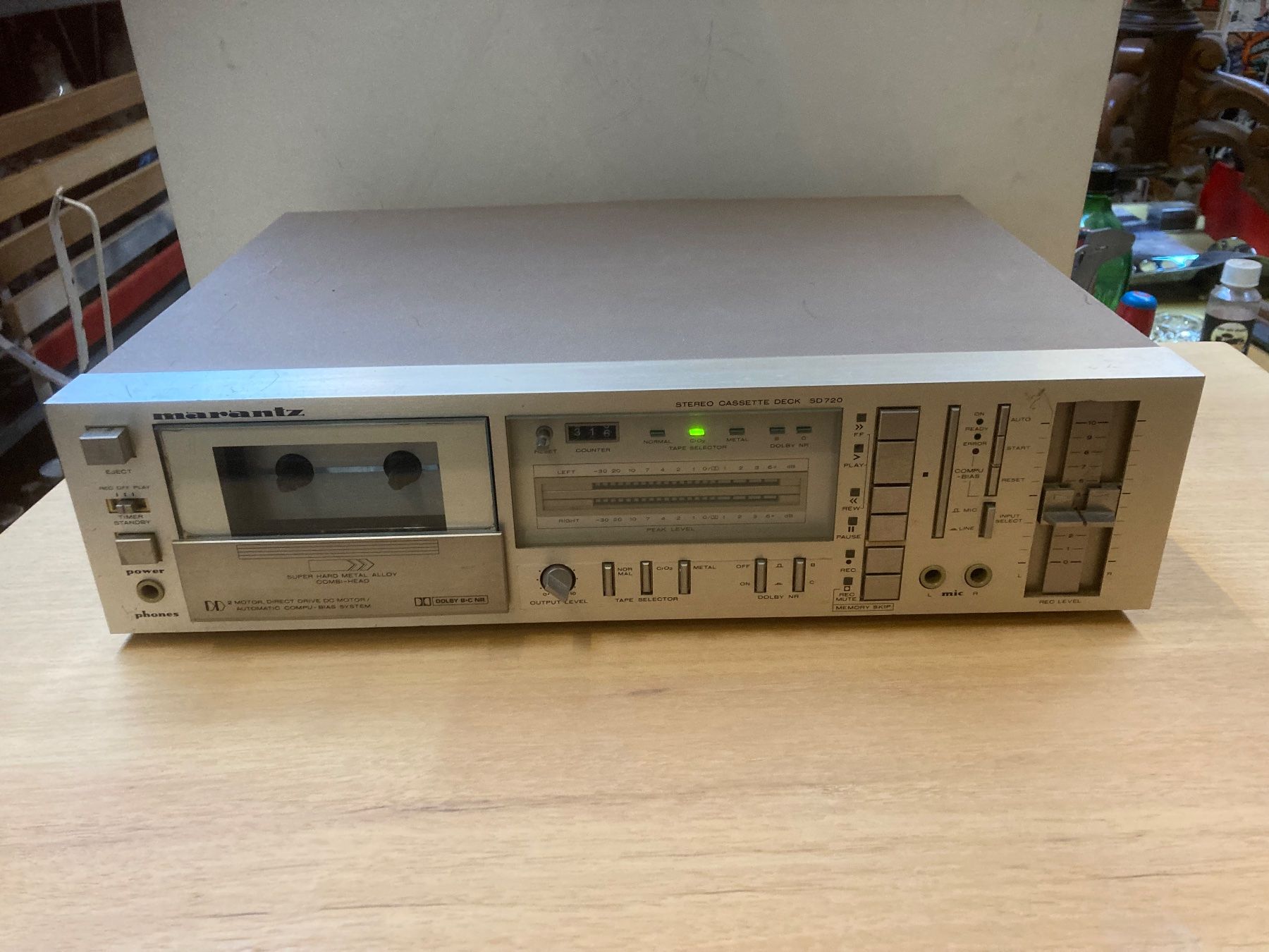 Marantz Registratori: Marantz - Stereo  Cassette Deck -SD 720 – Usato da zürich venduto da papalapa