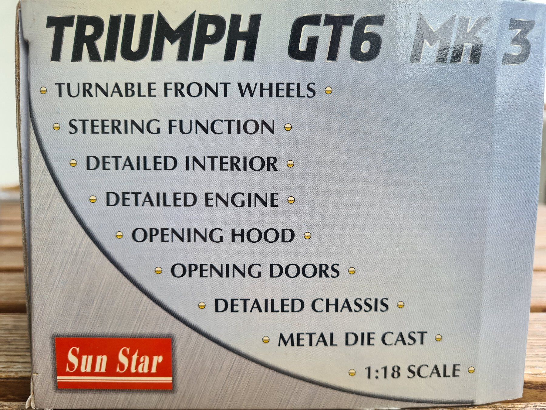 Triumph Modellautos: SUN-STAR TRIUMPH GT6 Mk3 – Gebraucht aus Basel von Solarbebop 8