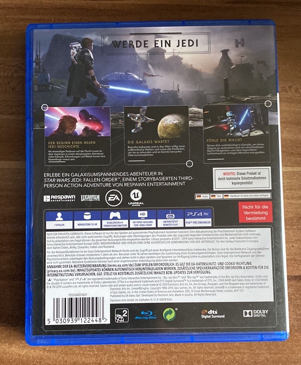 Jeux: PS4 Star Wars JEDI Fallen Order – Neuf avec emballage d'origine à Wagenhausen par Kahlen 1