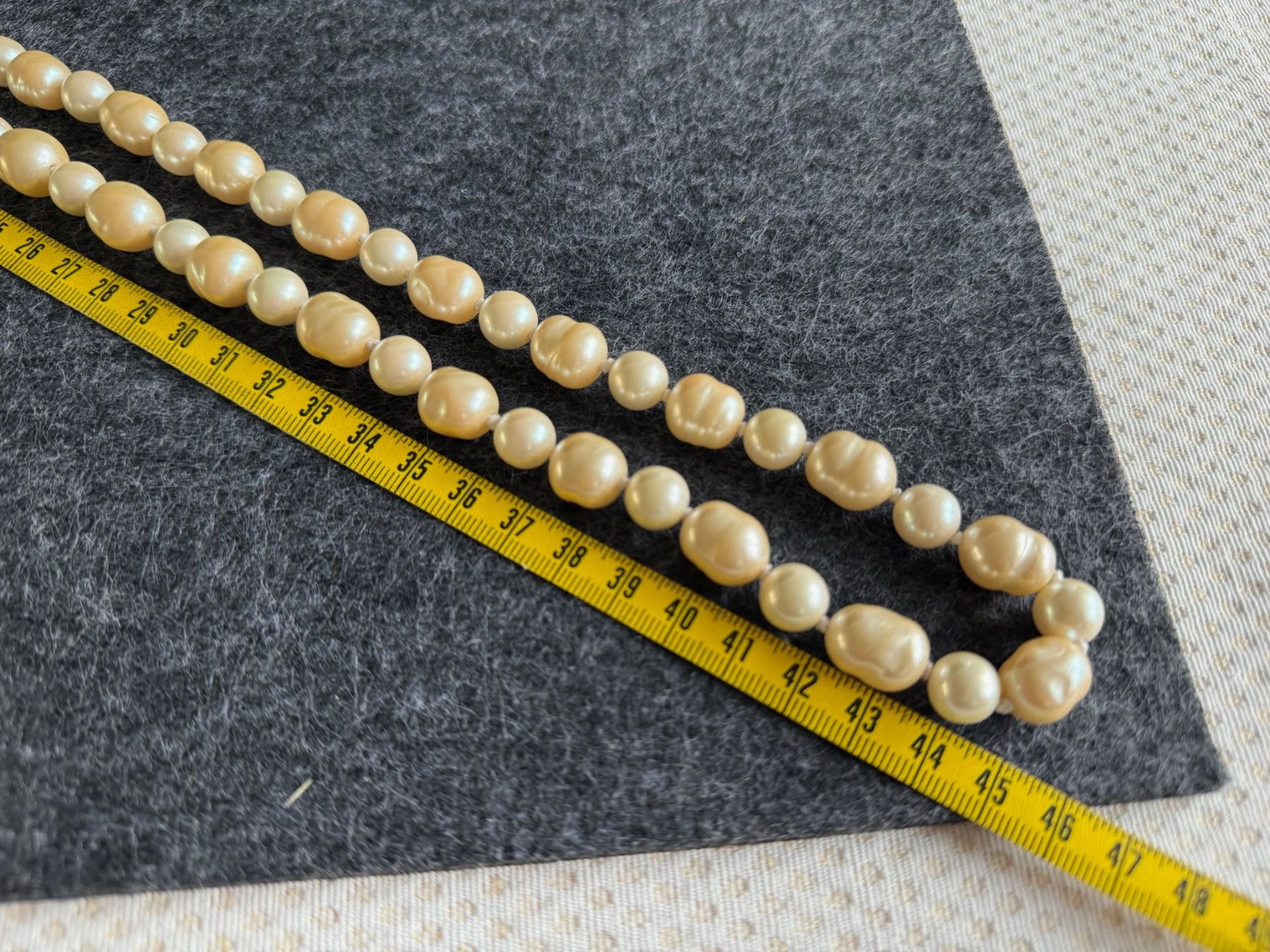 Catenine: Collier de perles baroques - 90cm – Usato da Sion venduto da accroshoes 7