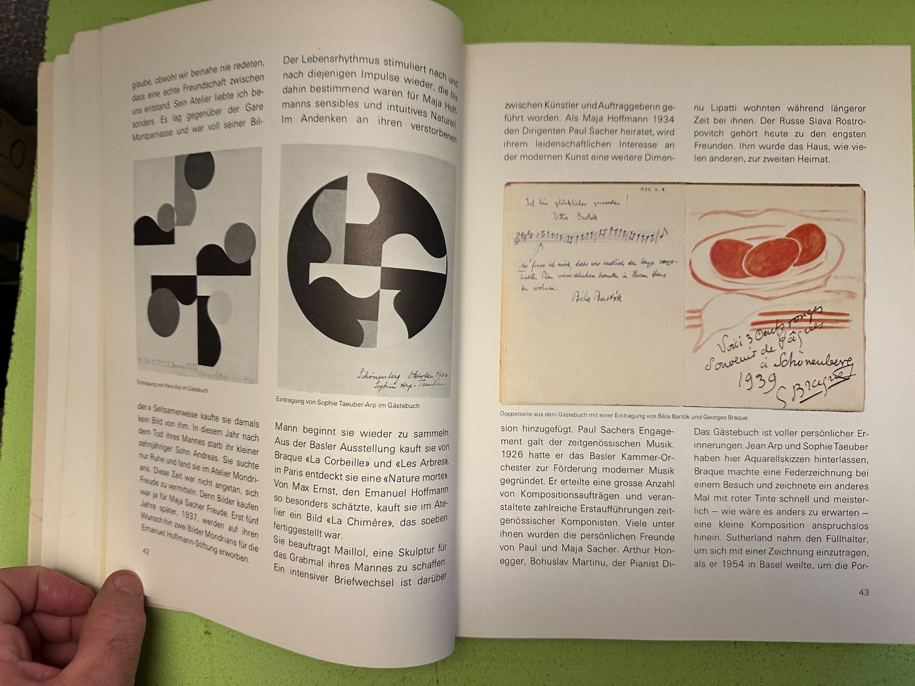 Libri: Erika Billeter: Leben mit Zeitgenossen. – Usato da Zürich venduto da allp 6