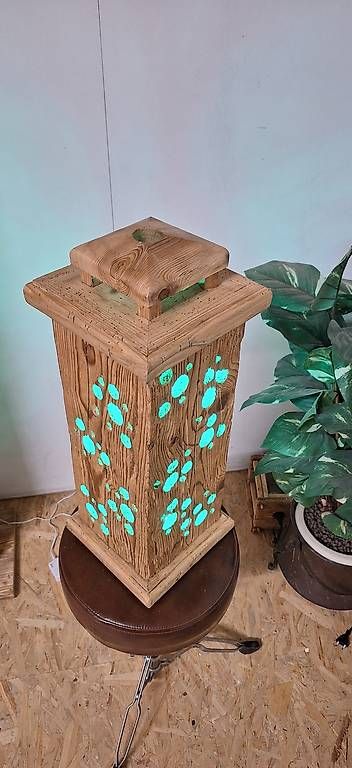 Lampade: Altholzlampe,Deco,Design,Lampe,Laterne – Usato da Wald ZH venduto da Orgelfreak 1