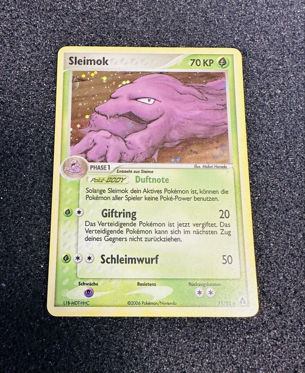 Pokémon Sammelbilder & Trading cards: Muk Holo #11 Pokemon Legend Maker  – Neu (gemäss Beschreibung) aus Affoltern am Albis von andy1896