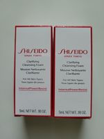 Shiseido Clarifying Cleansing Foam 2x5ml Reinigungsschaum 🦋