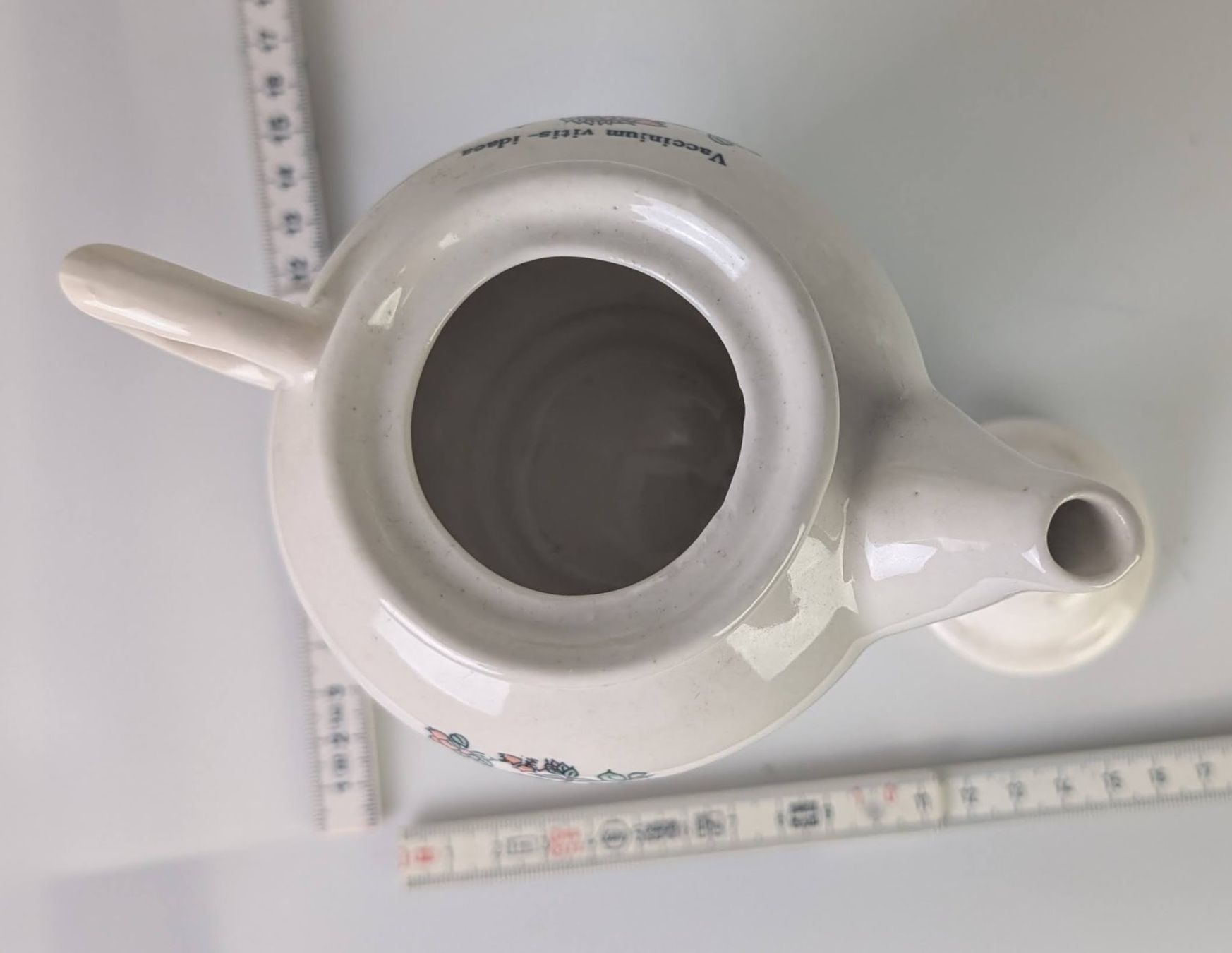 Teiere: Teekanne mit Stövchen, Keramik, Vintage, Romantisch! – Usato da Zürich venduto da 1.Simon 6