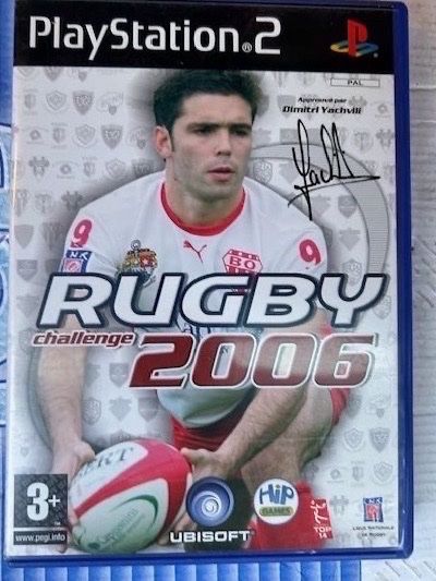 Jeu PS2 Rugby 2006 Complet - Bon état, Boîte Et Notice Incluses