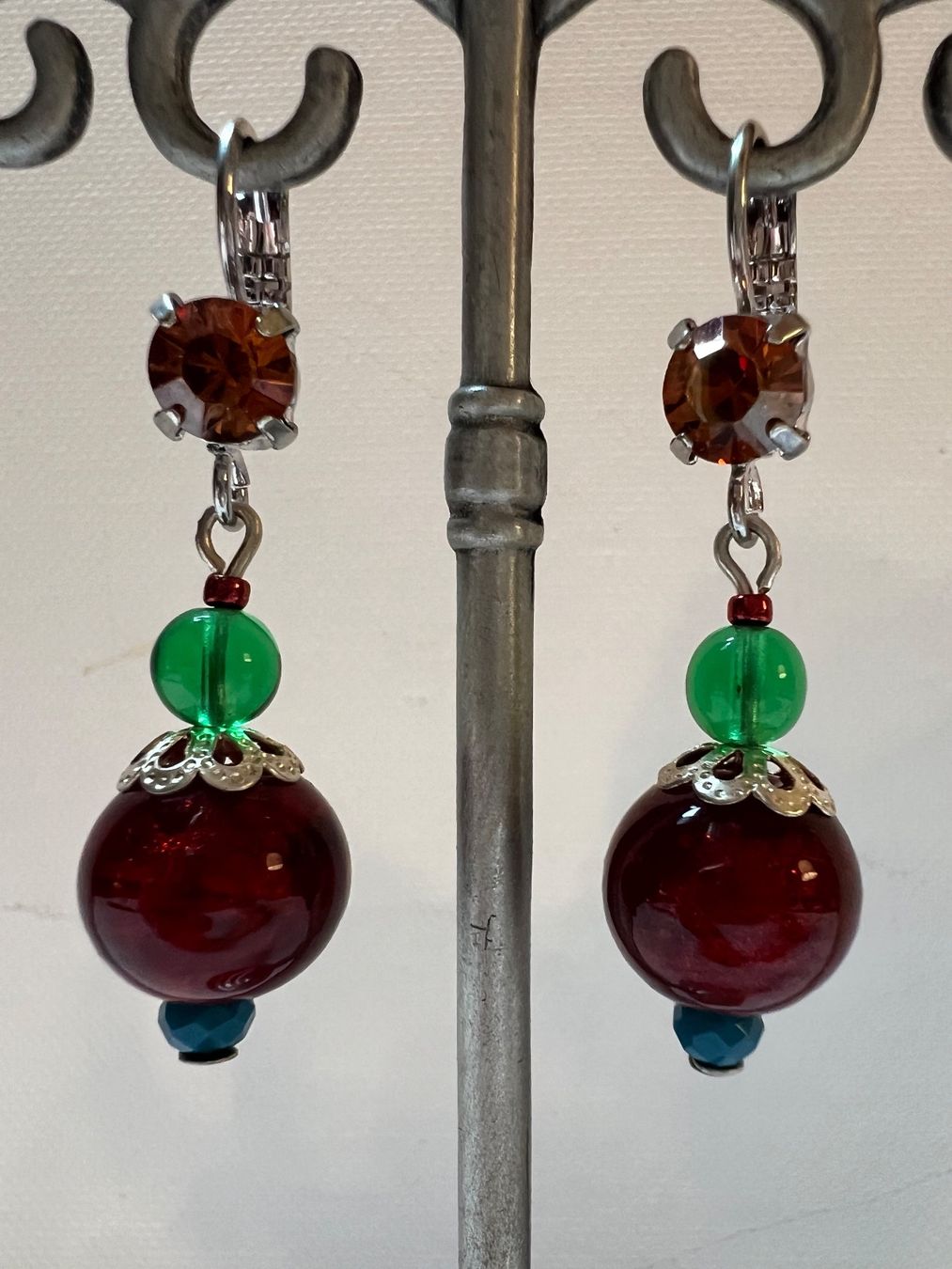 Orecchini pendenti & Orecchini a lobo: OHRHÄNGER VERSILBERT. EINZELANFERTIGUNG. HANDMADE. – Nuovo e nell'imballaggio originale da Zürich venduto da rsa_dv8r