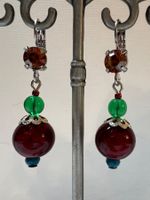 OHRHÄNGER VERSILBERT. EINZELANFERTIGUNG. HANDMADE.