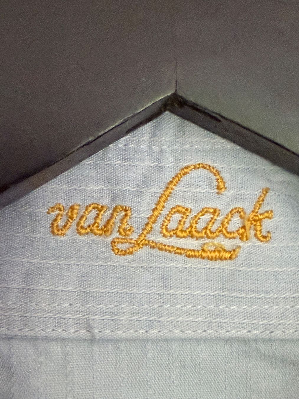 Van Laack Blusen: Bluse Hemd Marke Van Laack hellblau weiss gestreift Gr. 46 – Gebraucht aus Nussbaumen AG von normajeanbaker 1