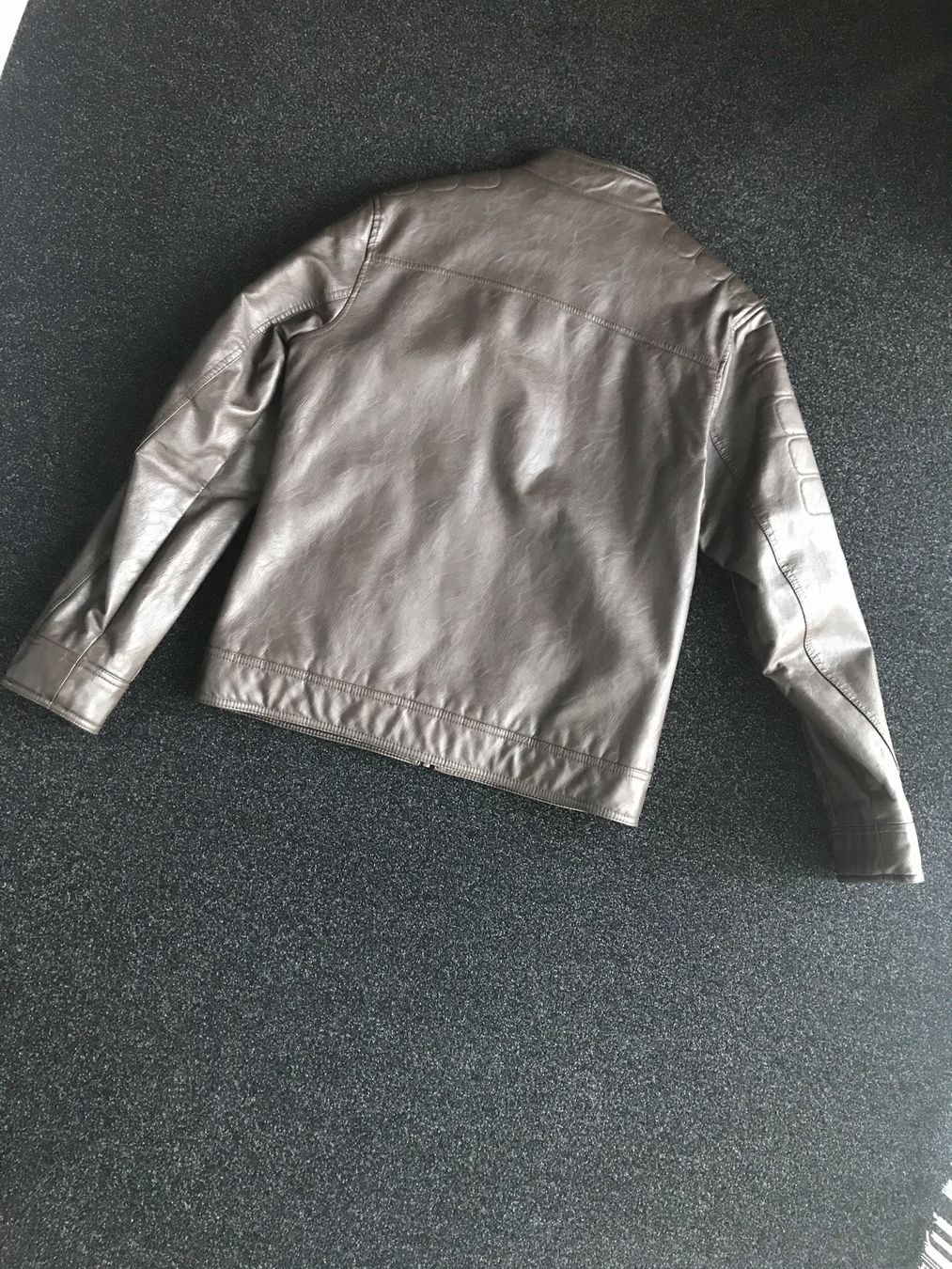 Tom Tailor Giacche: Braune Kunstlederjacke Gr M – Nuovo (secondo la descrizione) da St. Margrethen SG venduto da kellenbh 1