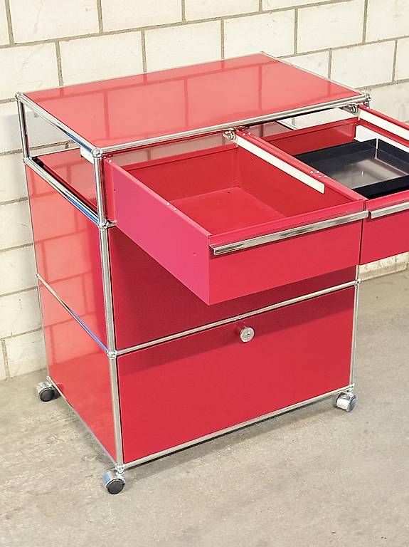 USM Kommoden: USM Haller Sideboard Rot – Gebraucht aus Dietikon von Kumar_Occasionen 6