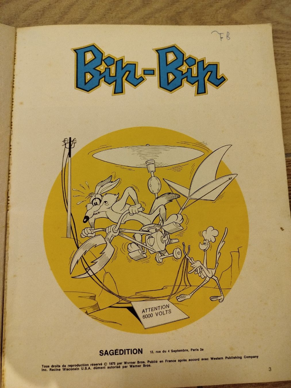 Fumetti: bip-bip et le coyote 1975 , comics – Usato da Genève venduto da Octo-puces 3