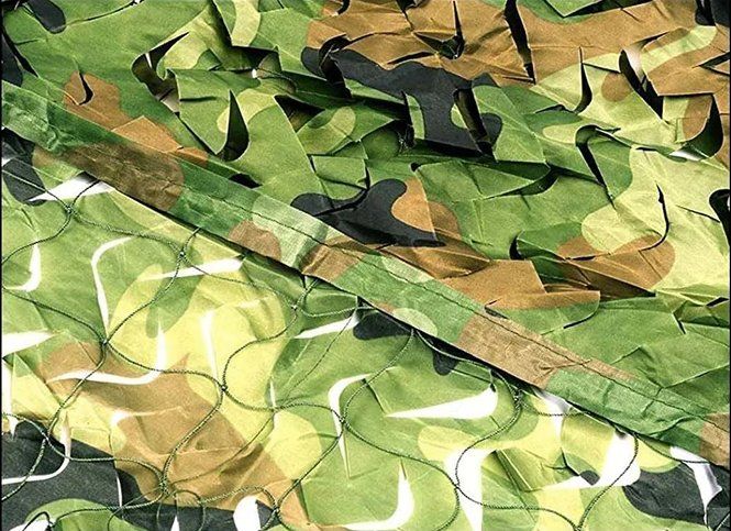 Sonstiges zu Militär: Camouflage Tarnnetz (2 Meter x 5 Meter) – Neu und originalverpackt aus Châtelaine von topshop.switzerland 2