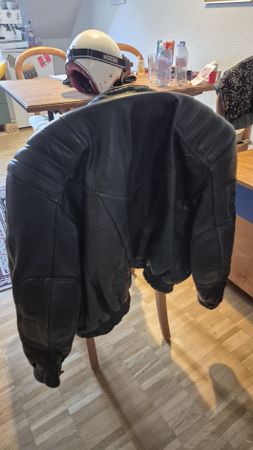 Motorradjacke Leder, Lederjacke Grösse L