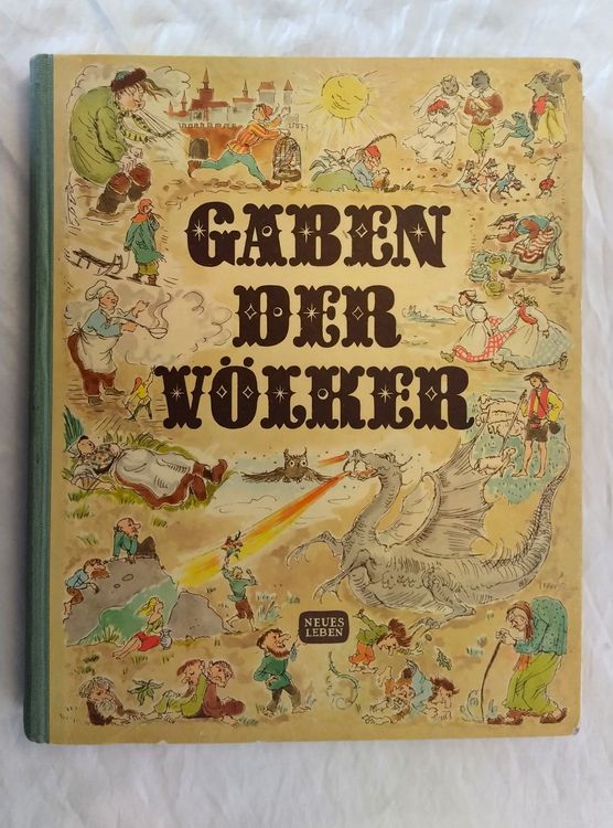 Gaben der Völker - Volksmärchen / Märchen Buch 1952 (Gebraucht) in