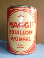 Blechdose MAGGI'S BOUILLON WÜRFEL 23 cm hoch
