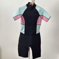 Combinaison de plongée /Surf Rose/Bleu T. S 🏄‍♀️💦☀️