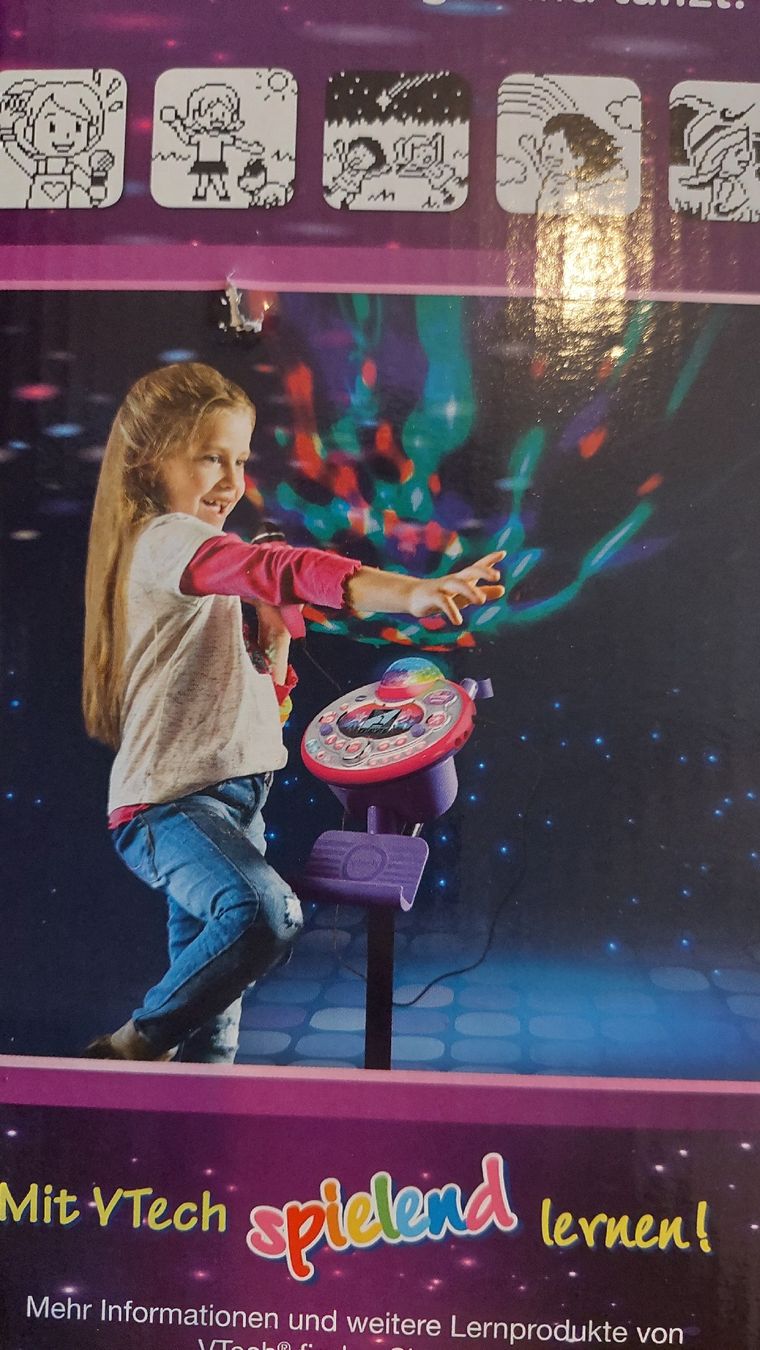 Vtech Giocattoli: V Tech KaraokeSet,KidiZoom 9in1,wunderschöne Gesangapparat. – Usato da Basel venduto da O-MEGA 5
