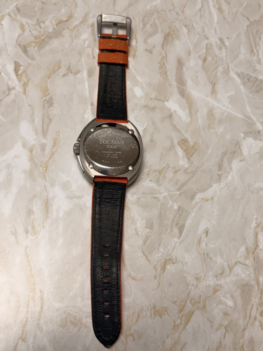 Orologi: Locman Mare Chronographe Titanium  ORANGE – Usato da Grenchen venduto da 24.07LD 1