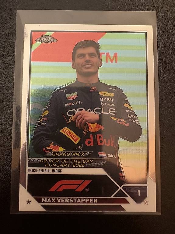 Topps Sammelbilder & Trading cards: 2023 topps Chrome FORMULA 1 - Max Verstappen – Neu (gemäss Beschreibung) aus Savosa von Misch-M13