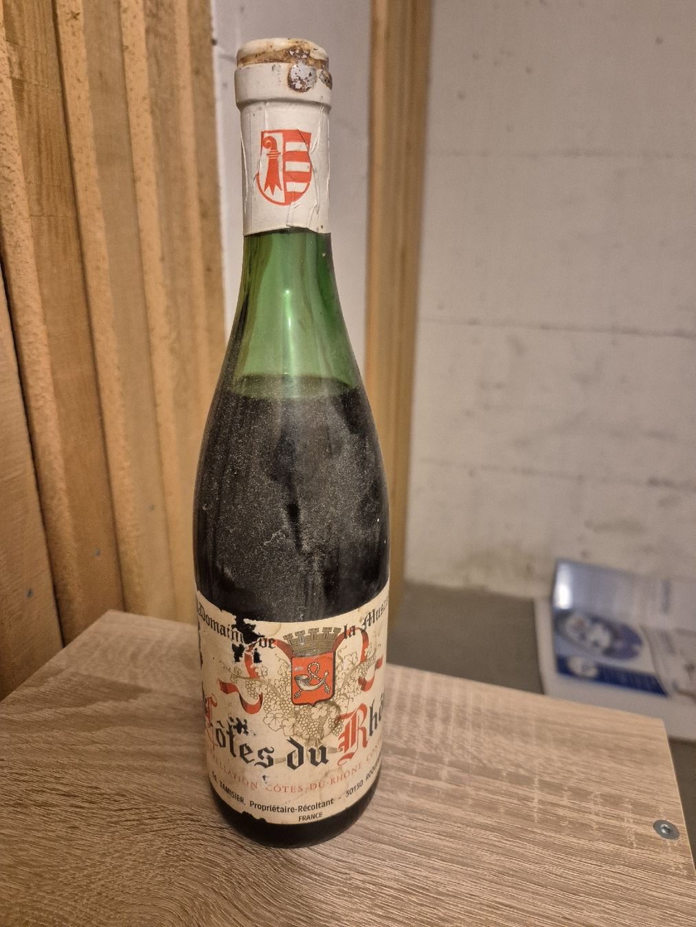 Vino: Bouteille de collection création du Jura  – Usato da Courroux venduto da blabla90