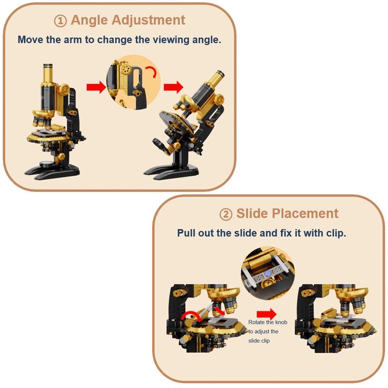 Giocattoli: Retro Pantasy 85034 Microscope 38cm – Nuovo e nell'imballaggio originale da Vuadens venduto da Chouchoujapan 1