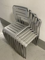 Alluminiumstühle 6stk. abzugeben
