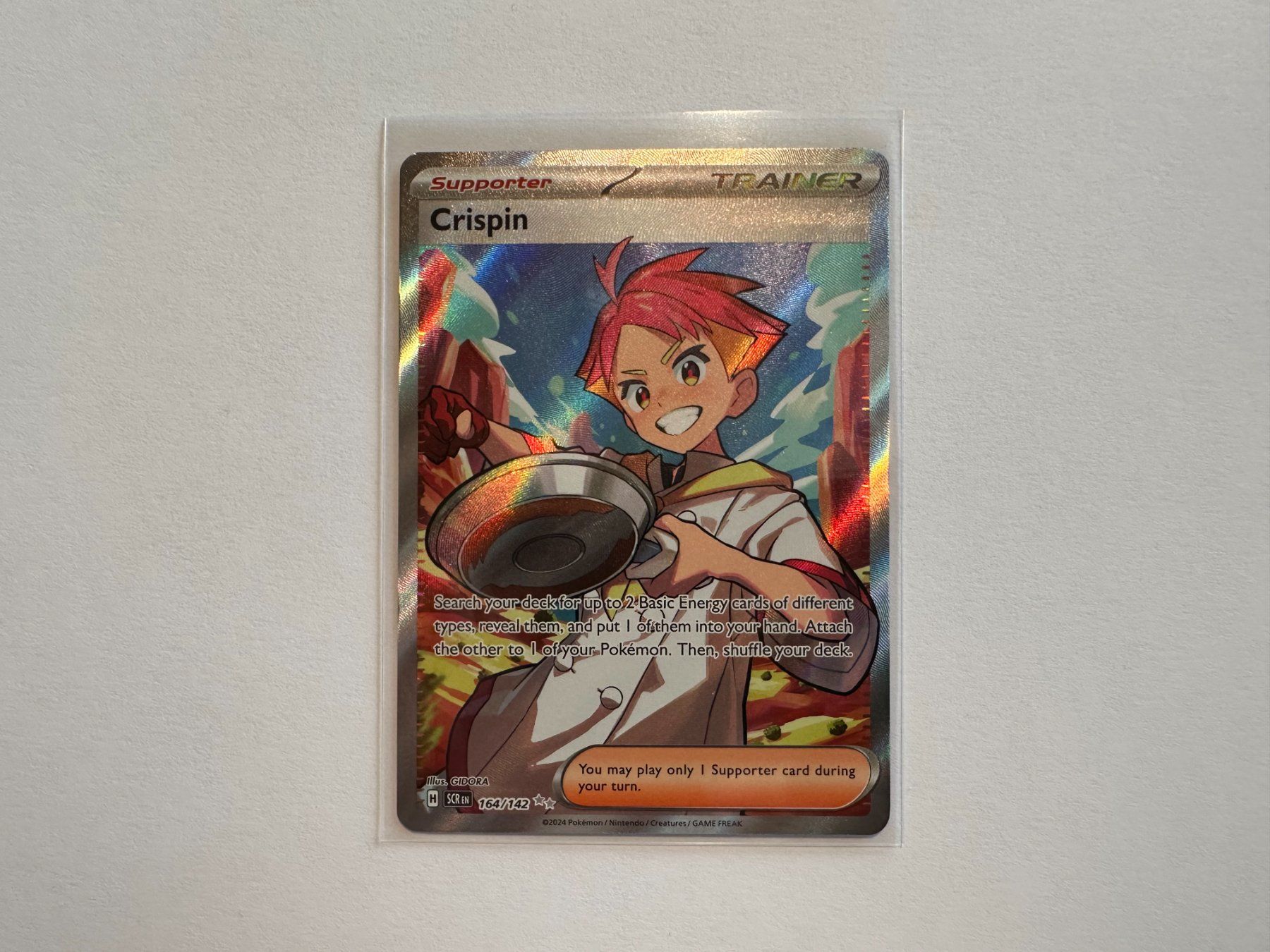 Pokémon Carte collezionabili: Trainer Crispin Stellar Crown EN – Nuovo (secondo la descrizione) da Hagendorn venduto da Pokecollectorch