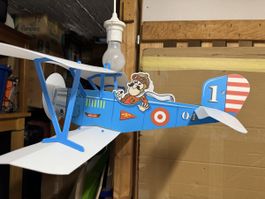💡Kinderzimmerlampe, Flugzeug , Made in Italy💡💡
