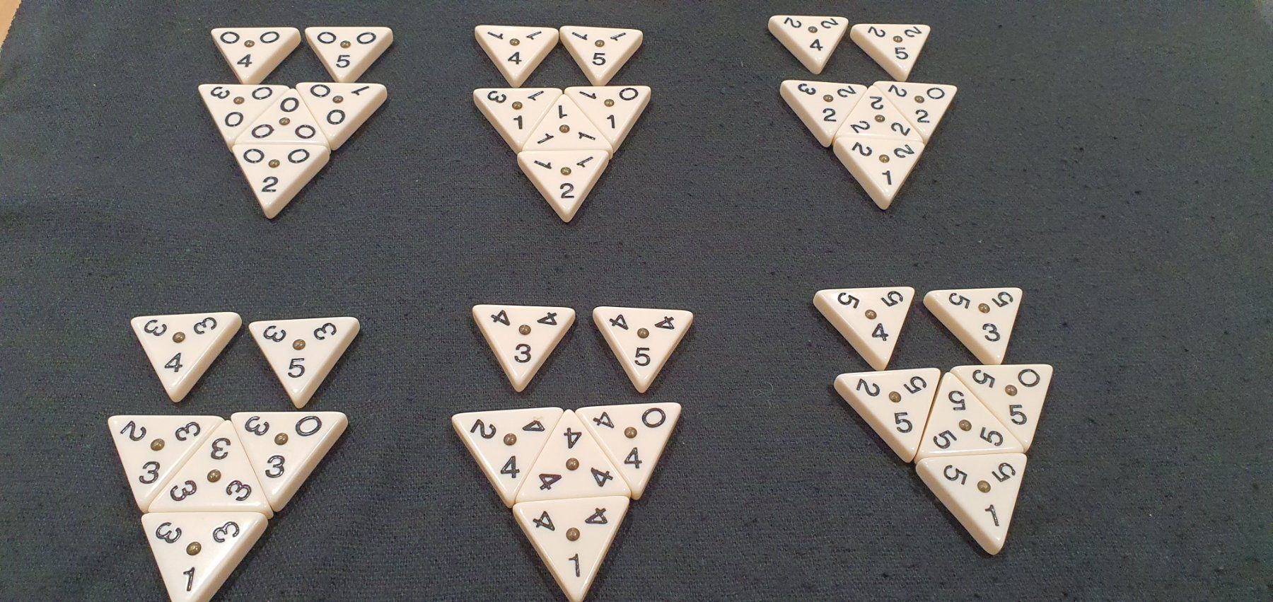 Giochi: Neuwertiges Triominos - 56 Teile – Usato da Jona venduto da VivianPatrick 3