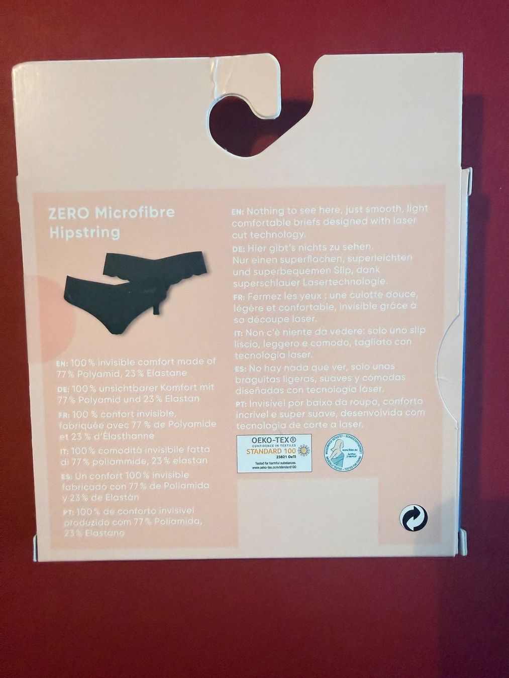 Sloggi Altra biancheria intima: SLOGGI, Hipstring ZERO Microfibre, Gr. M, 1 Stück in Weiss – Nuovo e nell'imballaggio originale da Rudolfstetten venduto da gst_g7xl 1