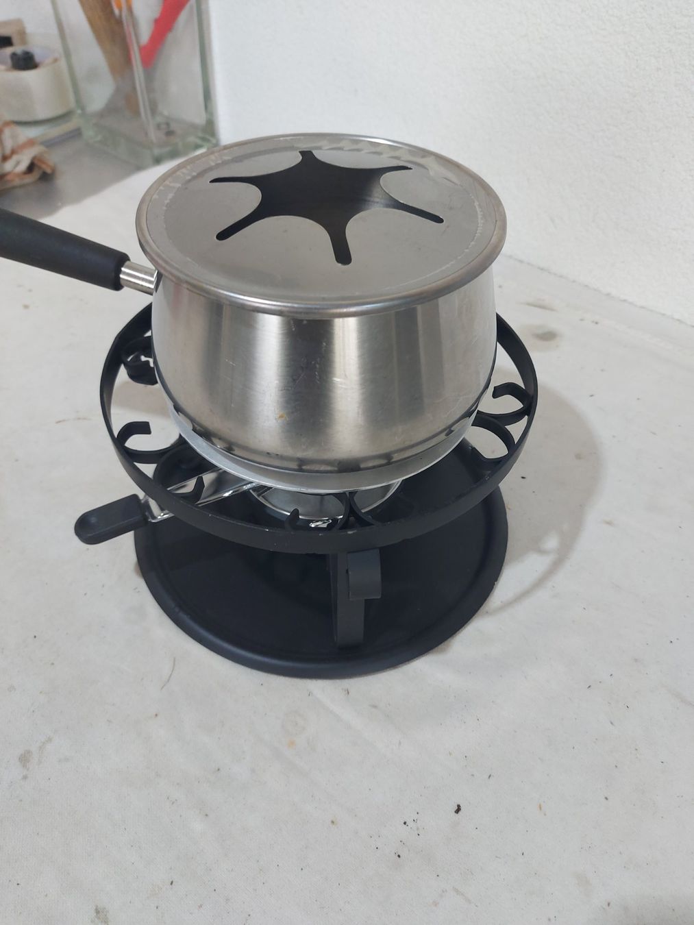Elettrodomestici da cucina: Fondue Sets mit Caquelon und Rechaud (3) – Usato da Rheinau venduto da profitronic.shop 2