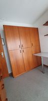 Schrank Massivholz, 3-türig, Kirschbaum-Optik