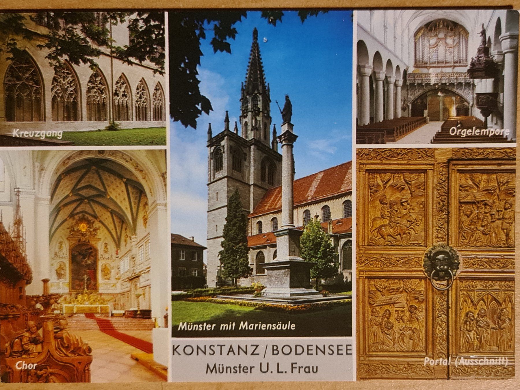Cartoline postali: Ansichtskarte Konstanz Bodensee Deutschland – Usato da Dintikon venduto da Vexi
