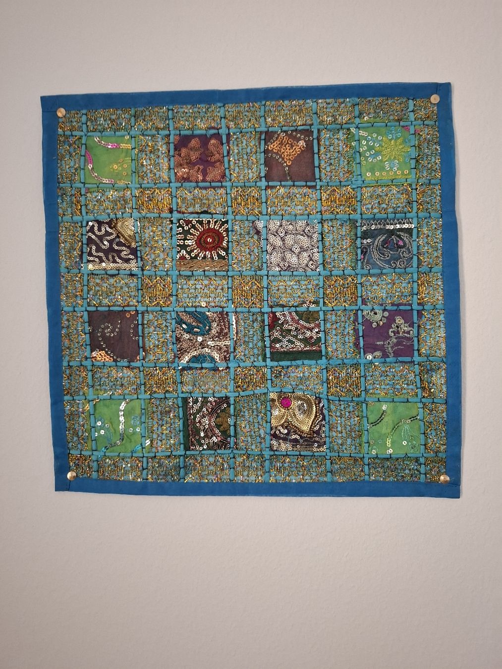 Tutte le decorazioni: Federa cuscino indiano 42 x 42 cm – Usato da Zürich venduto da Irene000