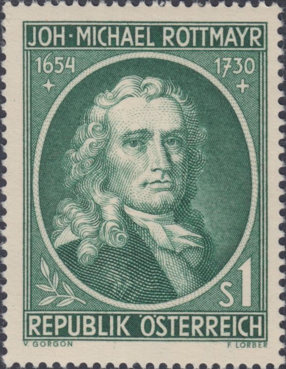 Österreich 1007 Geburtstag von Johann Michael Rottmayr ** | Kaufen auf ...